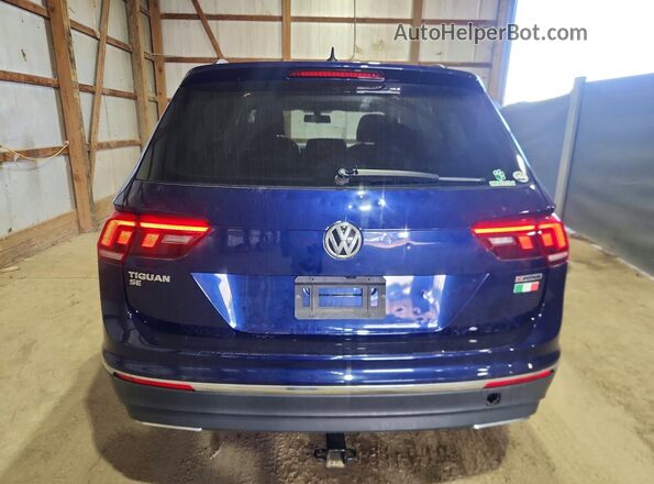 3VV2B7AX6MM040935 2021 VOLKSWAGEN TIGUAN Blue Vista trasera