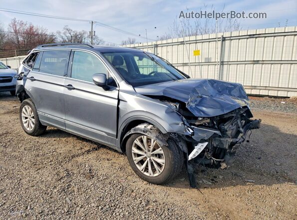 3VV2B7AX7JM113189 2018 VOLKSWAGEN TIGUAN Gray Front right