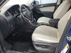 2018 Volkswagen Tiguan Se Синий vin: 3VV2B7AX7JM122815