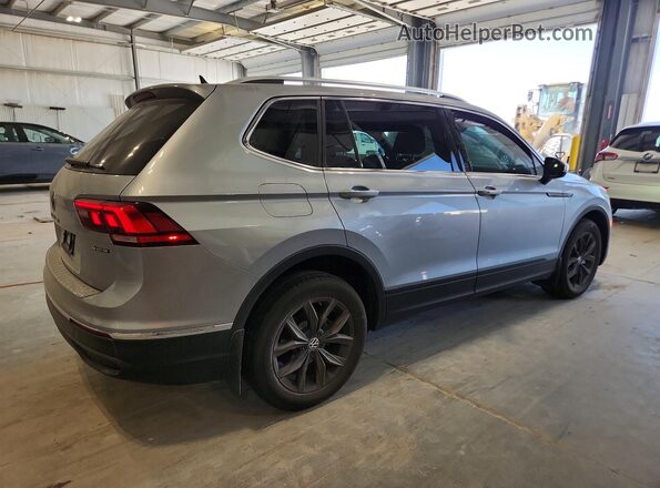 3VV2B7AX7NM087800 2022 VOLKSWAGEN TIGUAN Gray Trasero derecho