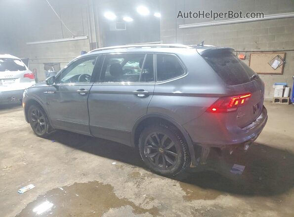 3VV2B7AX7NM153231 2022 VOLKSWAGEN TIGUAN Gray უკანა მარცხენა