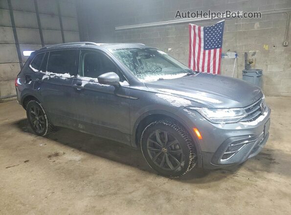 3VV2B7AX7NM153231 2022 VOLKSWAGEN TIGUAN Gray წინა მარჯვენა