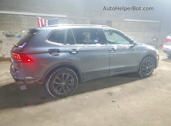 3VV2B7AX7NM153231 2022 VOLKSWAGEN TIGUAN Gray უკანა მარჯვენა