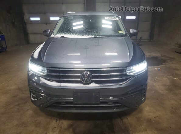 3VV2B7AX7NM153231 2022 VOLKSWAGEN TIGUAN Gray წინა ხედი