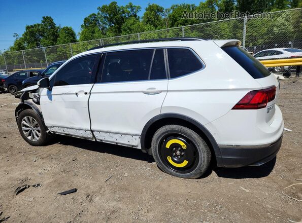 3VV2B7AX8JM103982 2018 VOLKSWAGEN TIGUAN Белый Задняя левая четверть