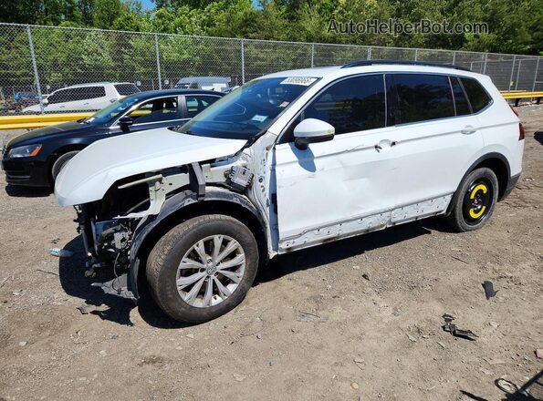 3VV2B7AX8JM103982 2018 VOLKSWAGEN TIGUAN Белый Передняя левая четверть