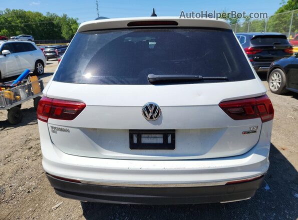 3VV2B7AX8JM103982 2018 VOLKSWAGEN TIGUAN Белый Вид сзади