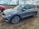2018 Volkswagen Tiguan Se Gray vin: 3VV2B7AX8JM157282