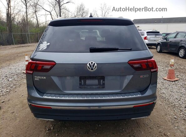 3VV2B7AX8LM182086 2020 VOLKSWAGEN TIGUAN Gray Widok z tyłu