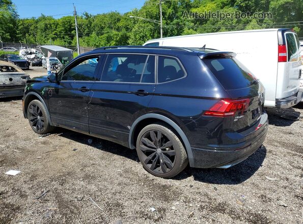 3VV2B7AX8MM057252 2021 VOLKSWAGEN TIGUAN Черный Задняя левая четверть