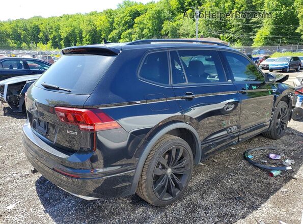 3VV2B7AX8MM057252 2021 VOLKSWAGEN TIGUAN Черный Задняя правая четверть