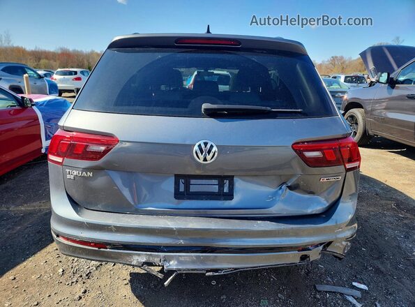 3VV2B7AX8MM154130 2021 VOLKSWAGEN TIGUAN Серый Вид сзади