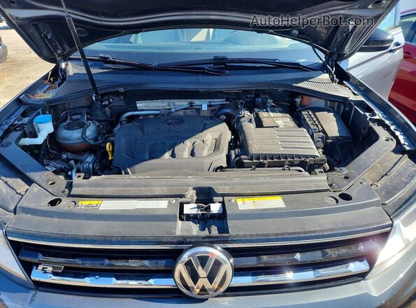 3VV2B7AX8MM154130 2021 VOLKSWAGEN TIGUAN Серый Вид подкапотного пространства