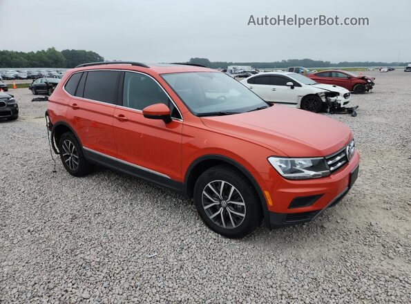 3VV2B7AX9JM190176 2018 VOLKSWAGEN TIGUAN Orange Przód prawy