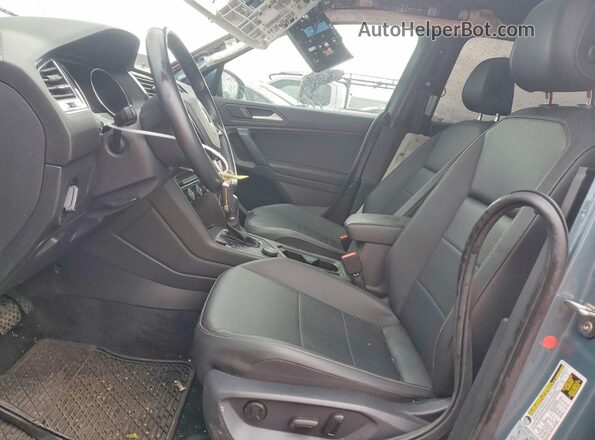 3VV2B7AX9KM159723 2019 VOLKSWAGEN TIGUAN Синий Вид салона спереди