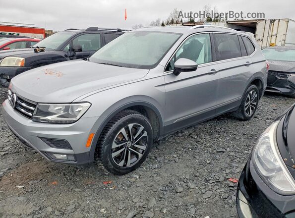 3VV2B7AXXMM077258 2021 VOLKSWAGEN TIGUAN Серый Передняя левая четверть