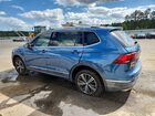 2019 Volkswagen Tiguan Se Синий vin: 3VV3B7AX0KM102427