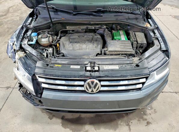 3VV3B7AX0LM058818 2020 VOLKSWAGEN TIGUAN Серый Вид подкапотного пространства