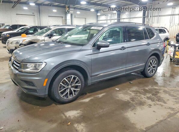 3VV3B7AX0LM058818 2020 VOLKSWAGEN TIGUAN Серый Передняя левая четверть