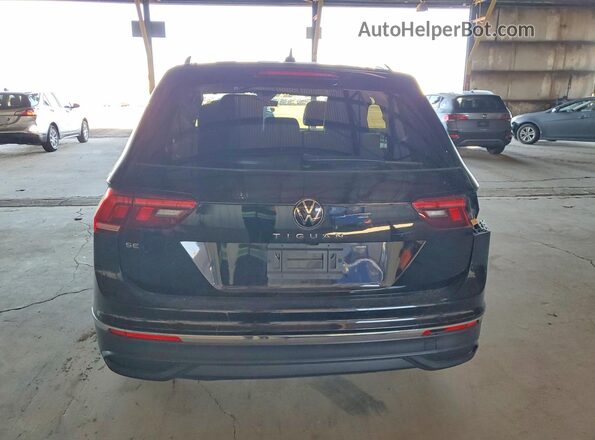 3VV3B7AX0RM135308 2024 VOLKSWAGEN TIGUAN Черный Вид сзади