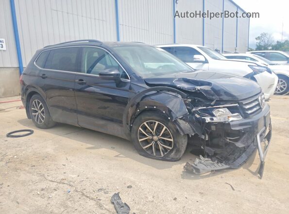 3VV3B7AX1KM075206 2019 VOLKSWAGEN TIGUAN Черный Передняя правая четверть