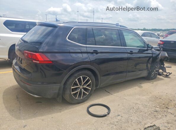 3VV3B7AX1KM075206 2019 VOLKSWAGEN TIGUAN Черный Задняя правая четверть