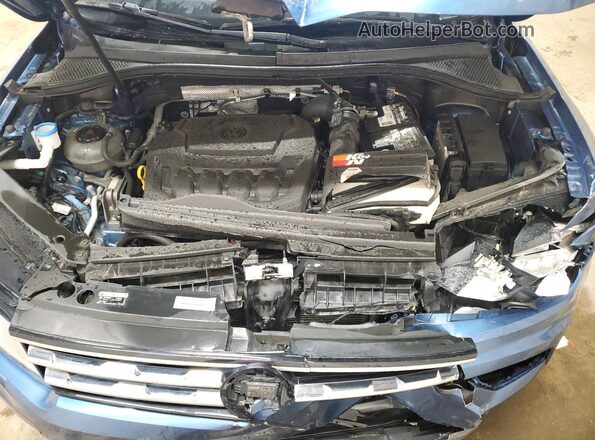 3VV3B7AX1LM129735 2020 VOLKSWAGEN TIGUAN Синий 