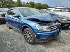 2020 Volkswagen Tiguan Se Синий vin: 3VV3B7AX1LM129735