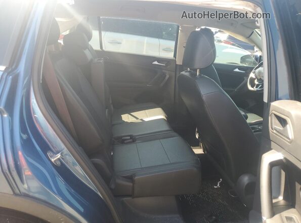 3VV3B7AX1LM129735 2020 VOLKSWAGEN TIGUAN Синий Вид задней части салона