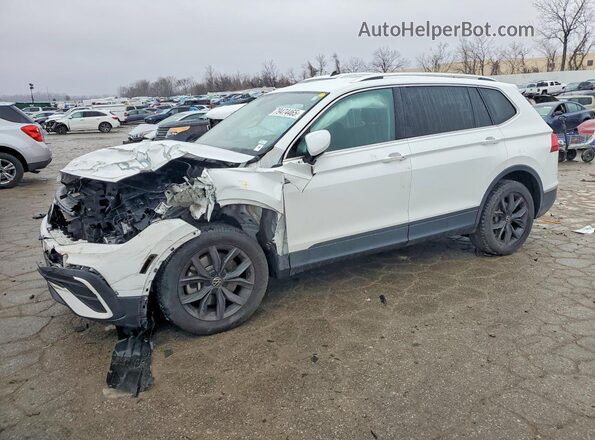 3VV3B7AX1RM043950 2024 VOLKSWAGEN TIGUAN Белый Передняя левая четверть
