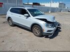 2018 Volkswagen Tiguan 2.0t Se/2.0t Sel Silver vin: 3VV3B7AX2JM078663