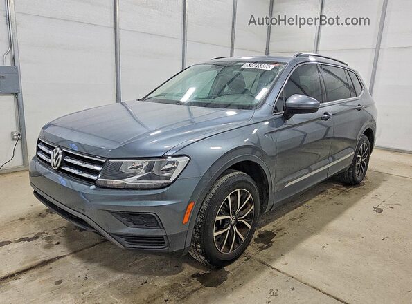 3VV3B7AX2MM120396 2021 VOLKSWAGEN TIGUAN Серый Передняя левая четверть