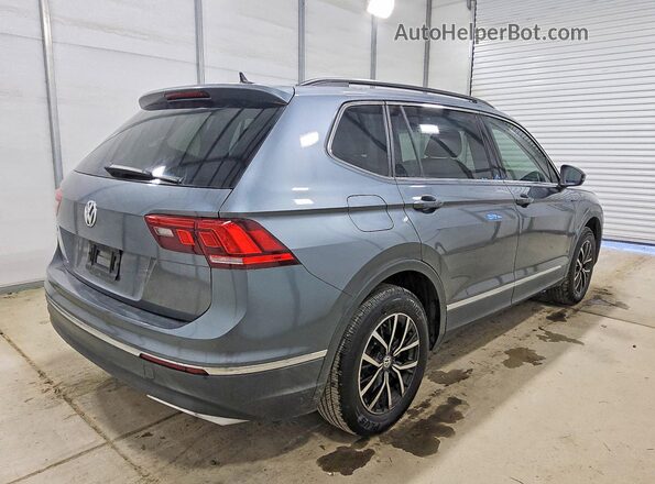 3VV3B7AX2MM120396 2021 VOLKSWAGEN TIGUAN Серый Задняя правая четверть
