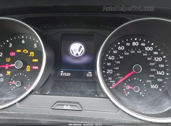 3VV3B7AX3KM131663 2019 VOLKSWAGEN TIGUAN Синий 
