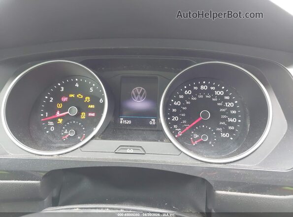 3VV3B7AX3KM131663 2019 VOLKSWAGEN TIGUAN Синий Вид задних сидений