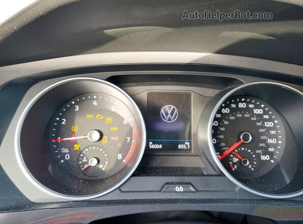 3VV3B7AX3LM061938 2020 VOLKSWAGEN TIGUAN Silver ხელსაწყოთა პანელის ხედი