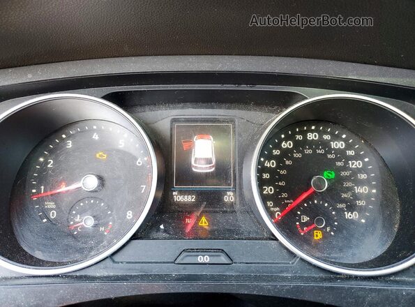 3VV3B7AX3LM098178 2020 VOLKSWAGEN TIGUAN Черный Вид щитка приборов