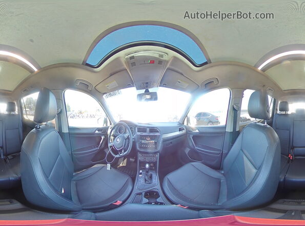 3VV3B7AX3LM098178 2020 VOLKSWAGEN TIGUAN Черный Панорамный вид салона 360°