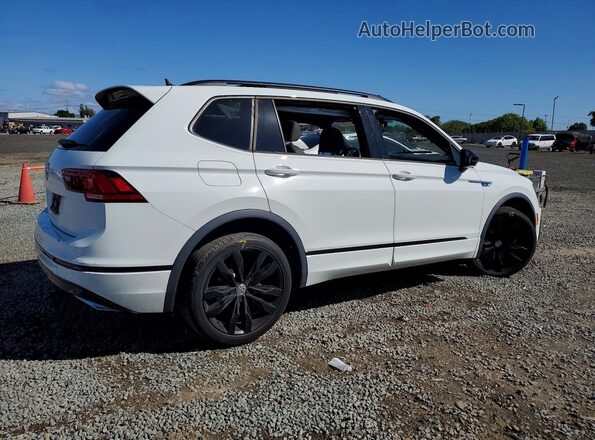 3VV3B7AX4MM108802 2021 VOLKSWAGEN TIGUAN White Задня права чверть