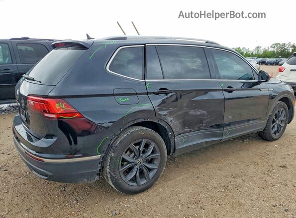 3VV3B7AX4RM185693 2024 VOLKSWAGEN TIGUAN Black Задня права чверть