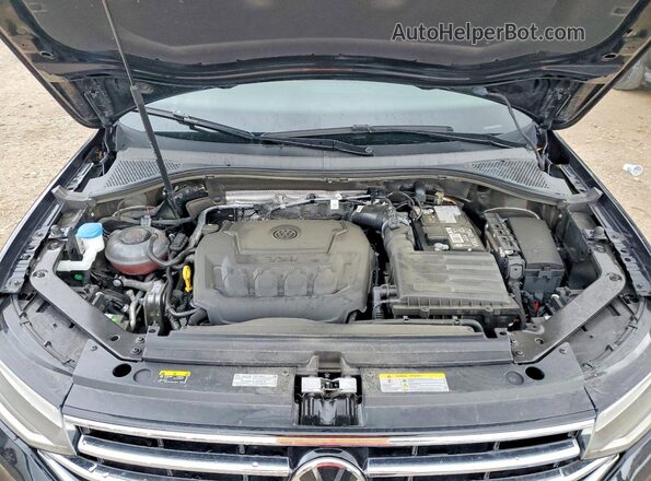 3VV3B7AX4RM185693 2024 VOLKSWAGEN TIGUAN Black Вид підкапотного простору