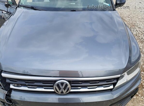3VV3B7AX5LM125137 2020 VOLKSWAGEN TIGUAN Gray Вид підкапотного простору