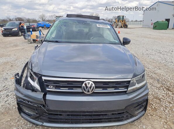 3VV3B7AX5LM125137 2020 VOLKSWAGEN TIGUAN Gray Вид спереду