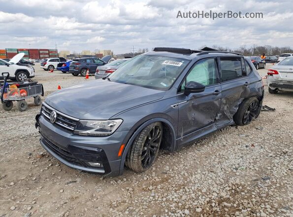 3VV3B7AX5LM125137 2020 VOLKSWAGEN TIGUAN Gray Передня ліва чверть