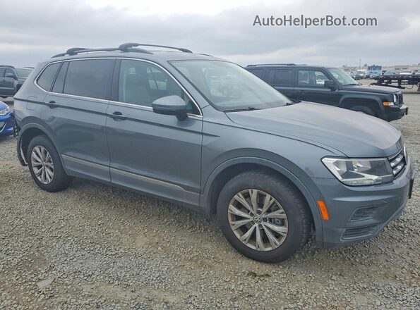 3VV3B7AX6JM048677 2018 VOLKSWAGEN TIGUAN Gray Передня права чверть