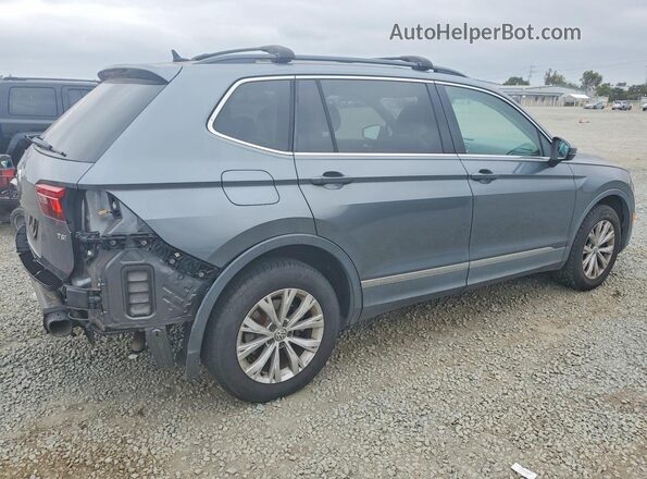 3VV3B7AX6JM048677 2018 VOLKSWAGEN TIGUAN Gray Задня права чверть