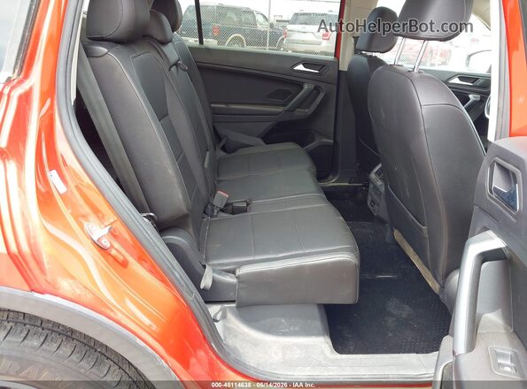 3VV3B7AX6KM123377 2019 VOLKSWAGEN TIGUAN Orange Вид наклейки з VIN-кодом