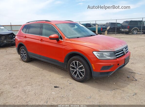 3VV3B7AX6KM123377 2019 VOLKSWAGEN TIGUAN Orange Передня права чверть