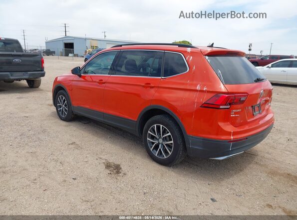 3VV3B7AX6KM123377 2019 VOLKSWAGEN TIGUAN Orange Задня ліва чверть