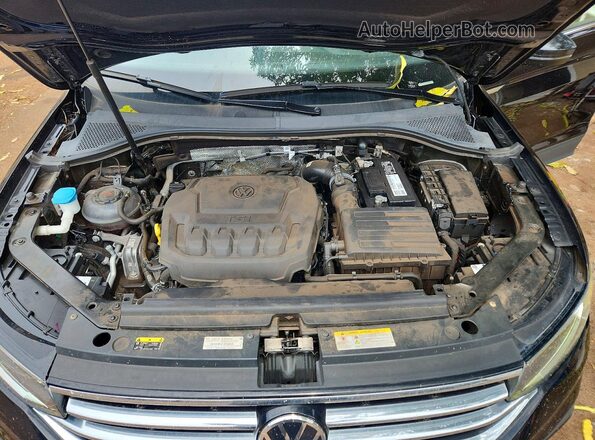3VV3B7AX6RM046813 2024 VOLKSWAGEN TIGUAN Black უკანა სალონის ხედი